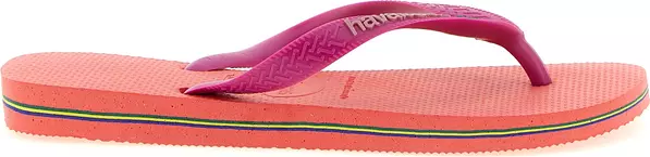 Fuchsia Rubber Slides