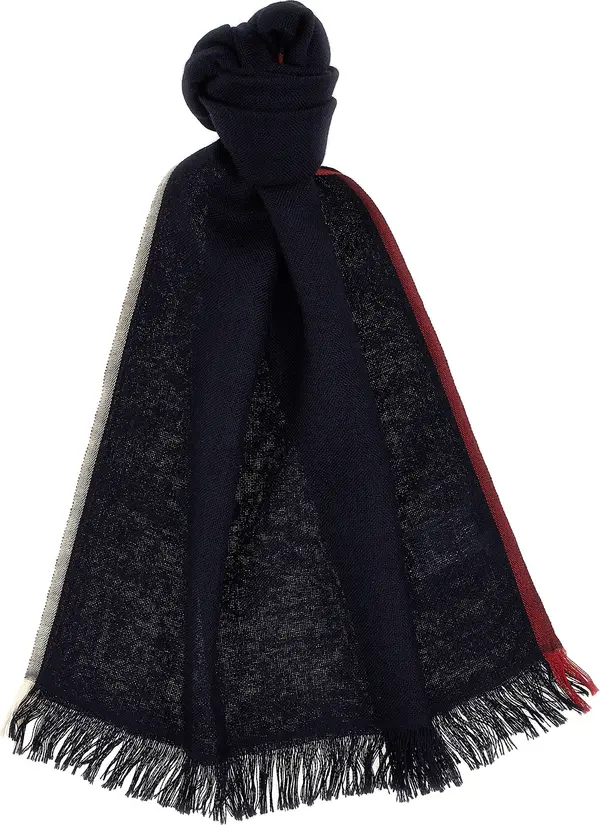 Blue Cashmere Scarf