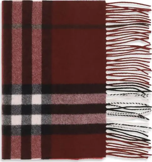 Bordeaux Cashmere Scarf