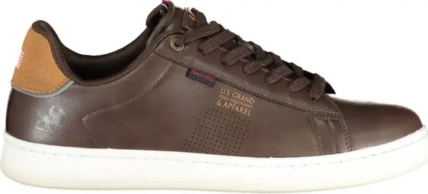 Marrone Poliuretano Mens Sneaker