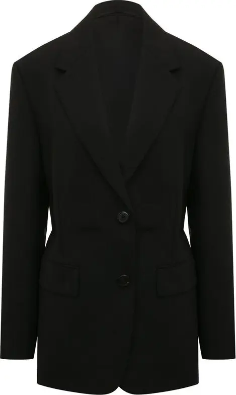 Black Wool Blazer