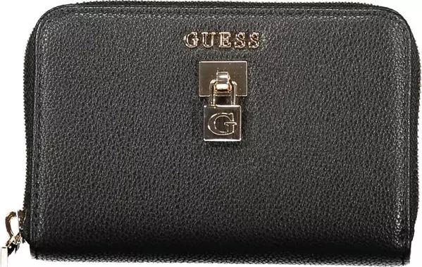 Nero Poliuretano Women Wallet