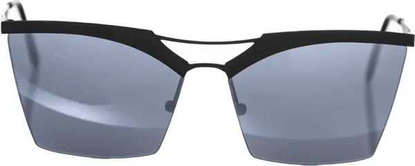 Black Metallic Women's Sunglass