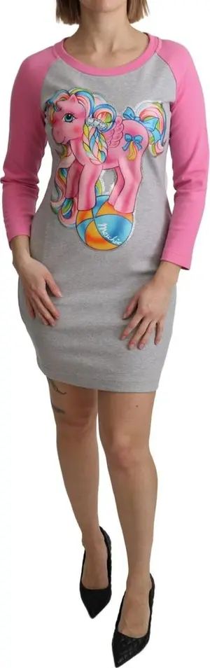 Gray Cotton Dress