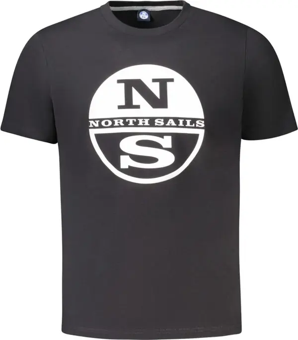 Black Cotton Men's T-Shirt