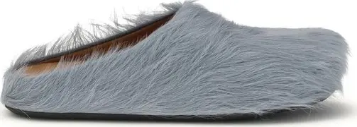Blue Calf Leather Bos Taurus Mules