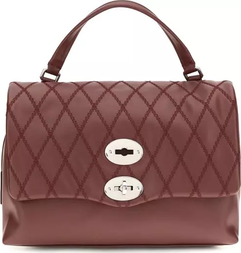 Red Calf Leather Bos Taurus Handbag