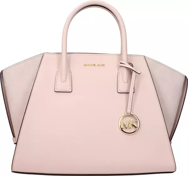 Pink Leather Handbag