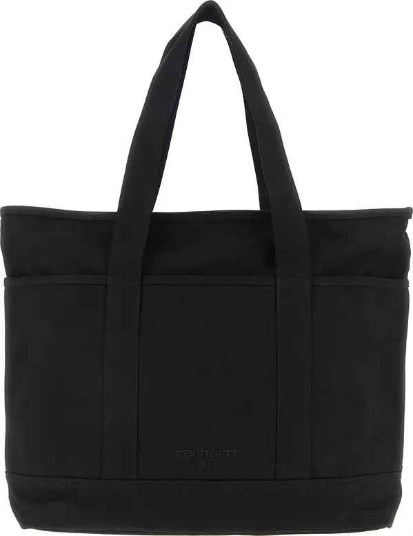 Black Cotton Tote Bag