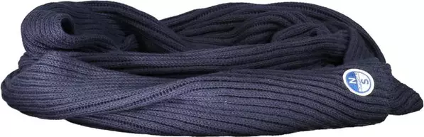 Blue Cotton Men Scarf
