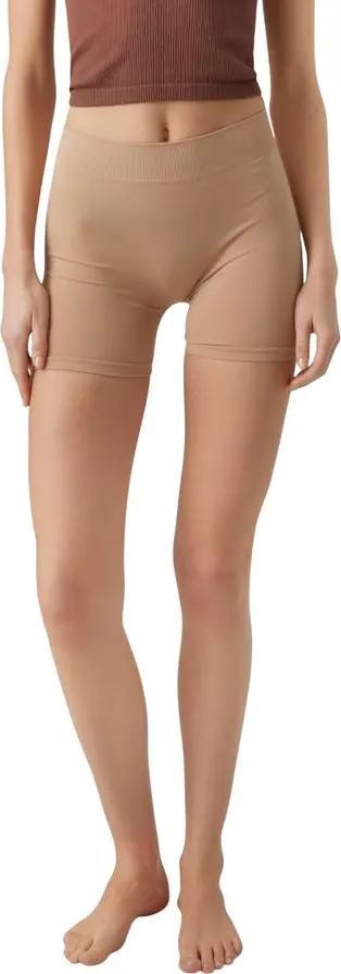 Beige Polyamide Shorts