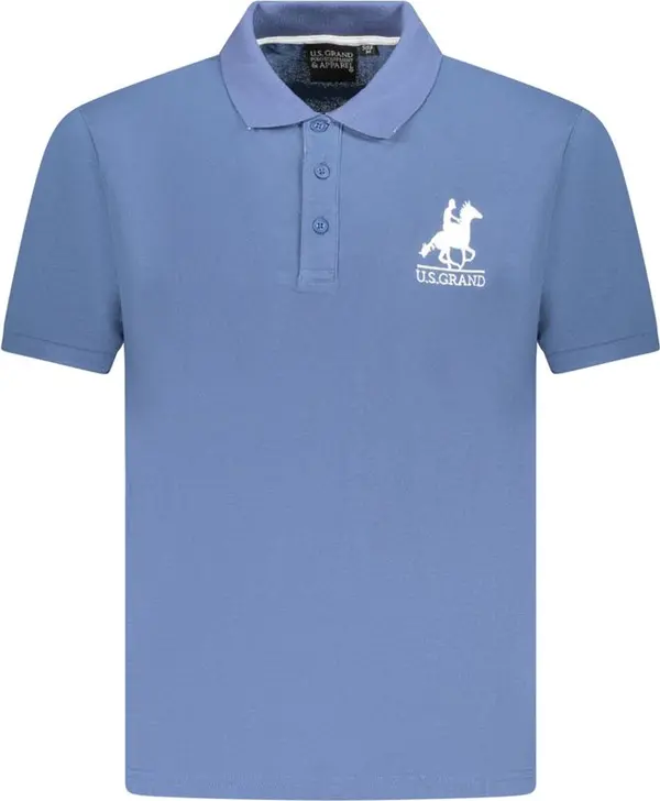 Blu Cotton Men Polo