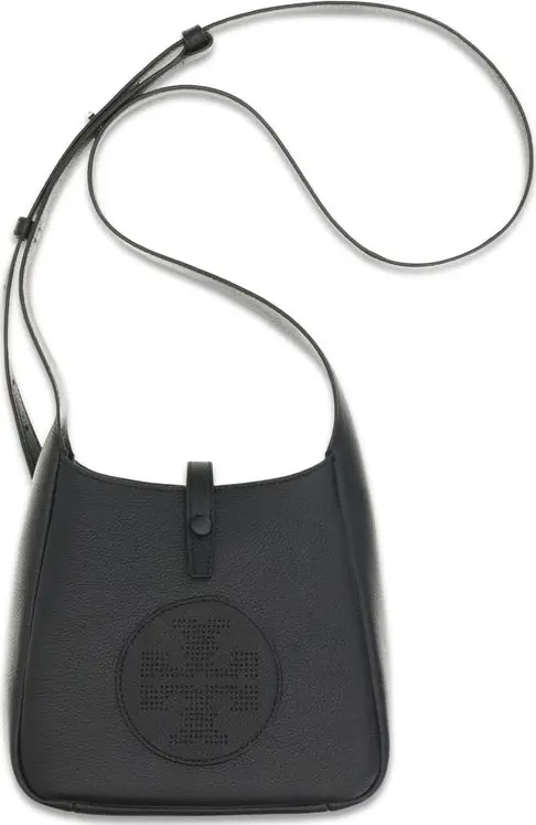 Black Calf Leather Bos Taurus Shoulder Bag
