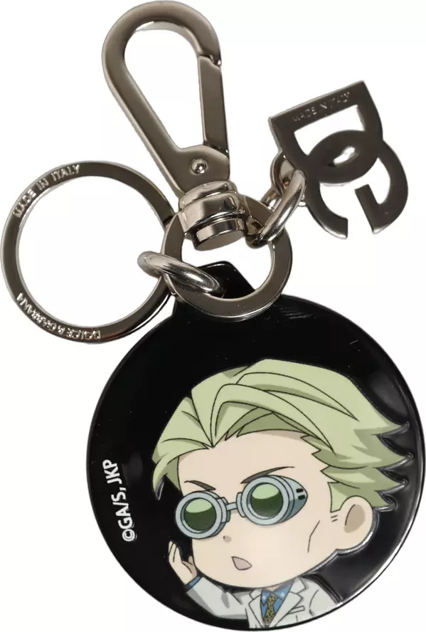 Black Kaisen Kento Nanami Charm Metal Keychain Keyring