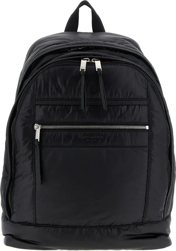 Black Calfskin Backpack