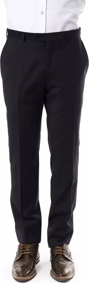 Gray Wool Men Pants