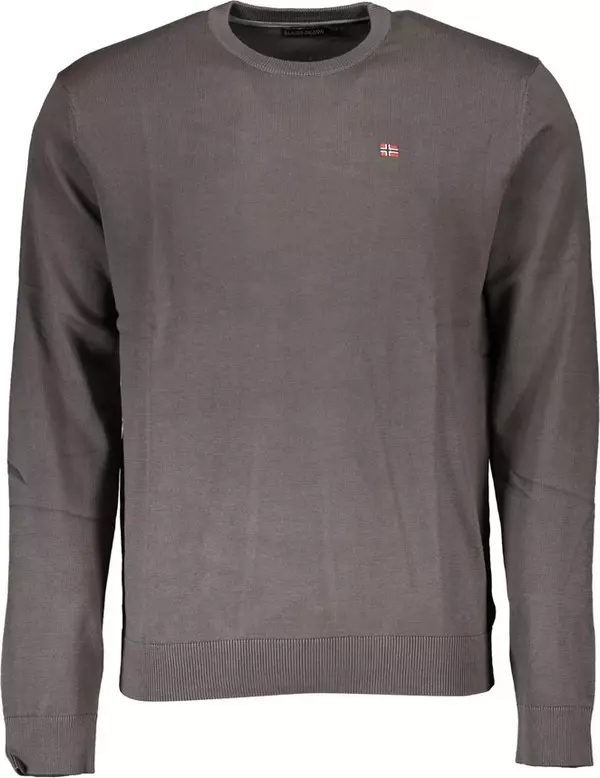 Grigio Cotton Men Sweater