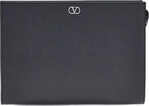 Black Calf Leather Bos Taurus Wallet