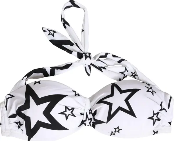 White Millennials Star Padded Bandeau Underwear