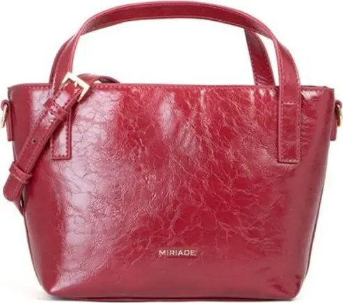 Red Polyethylene Handbag