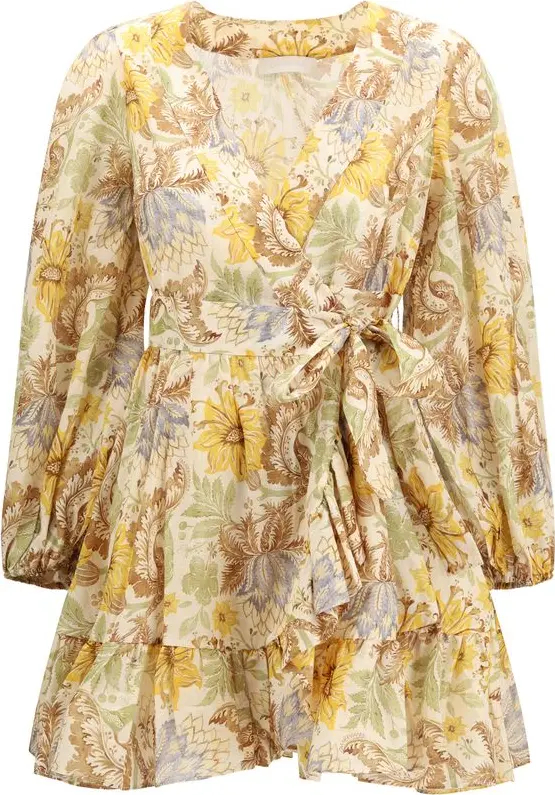 Multicolor Cotton Casual Dress