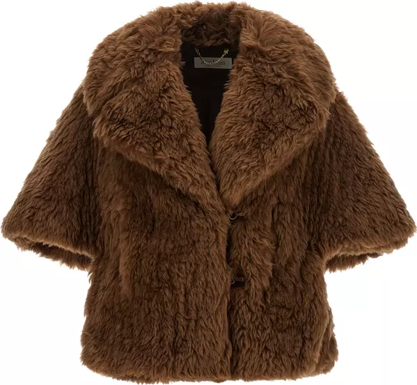Brown Virgin Wool Coat