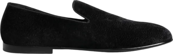Black Jacquard Loafers Formal Men Dress Shoes