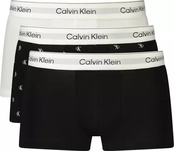 Black Cotton Men's Boxer