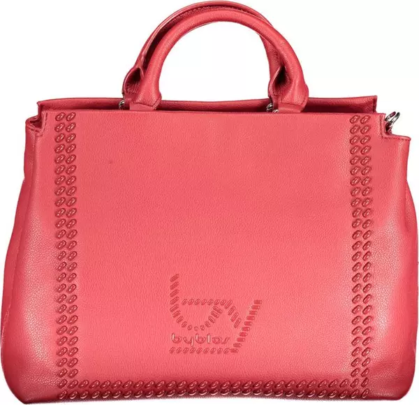 Beige Polyurethane Women Handbag