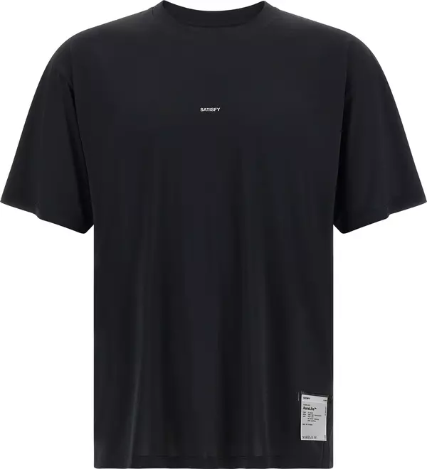 Black Polyester T-Shirt
