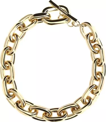 Gold Aluminum Necklace