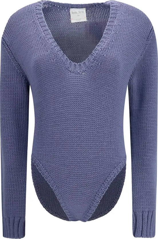Purple Wool Oves Aries Bodysuit