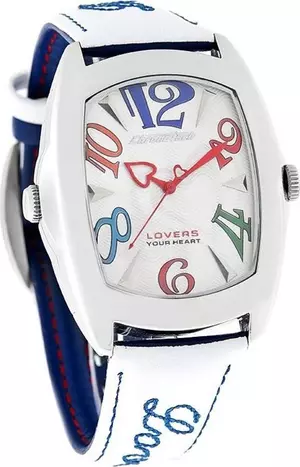 Blue Leather Watch