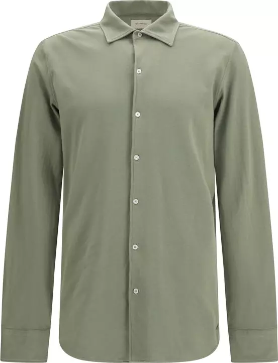 Bicolor Cotton Shirt