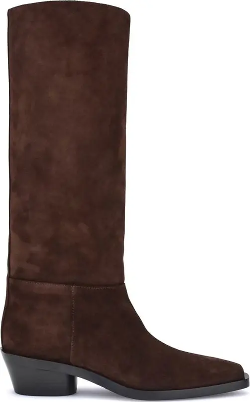 Brown Calf Leather Bos Taurus Ankle Boots