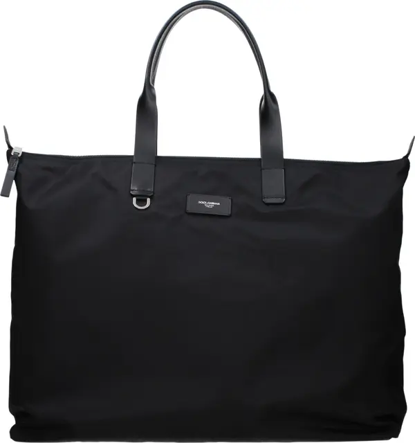 Black Nylon Shoulder Bag