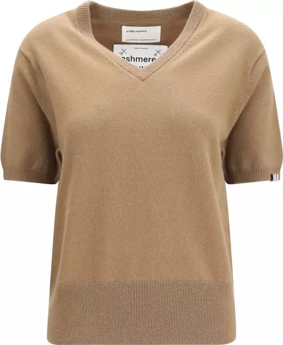 Beige Cashmere Sweater