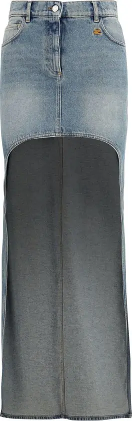 Blue Denim Skirt