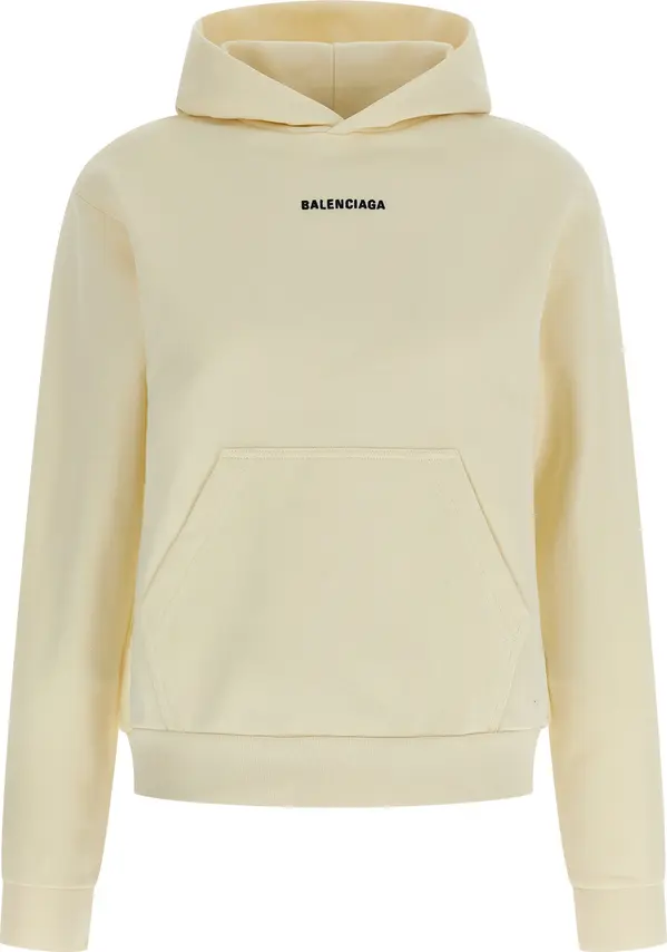 Beige Cotton Sweatshirt