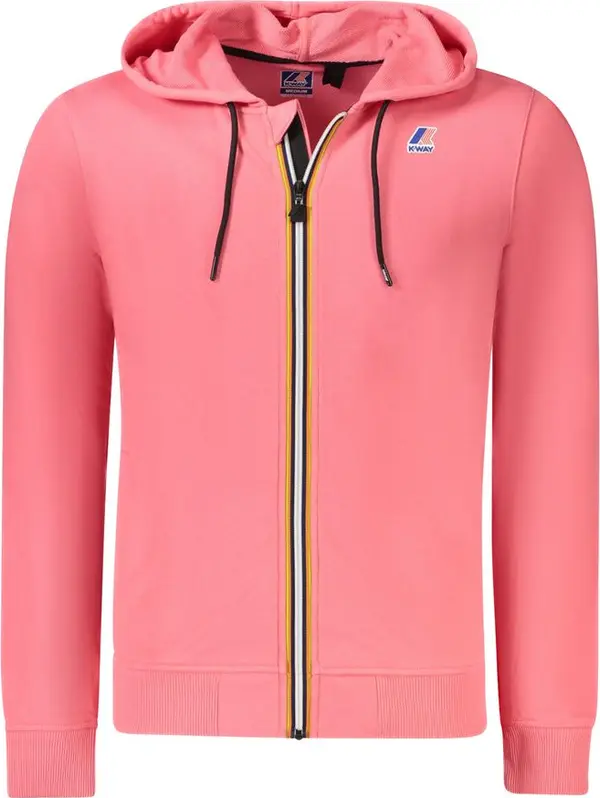 Pink Cotton Men Sweater