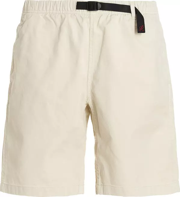 Beige Cotton Bermuda Shorts