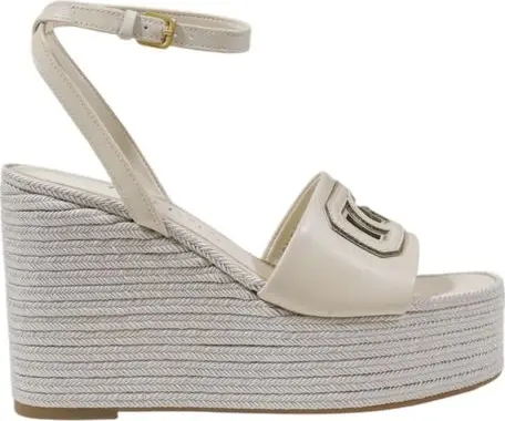 Beige Synthetic High Heel Pumps