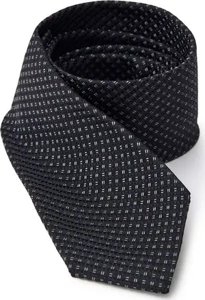 Black Silk Ties &amp; Bowty