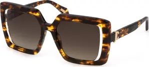 Brown Plastic Sunglasses