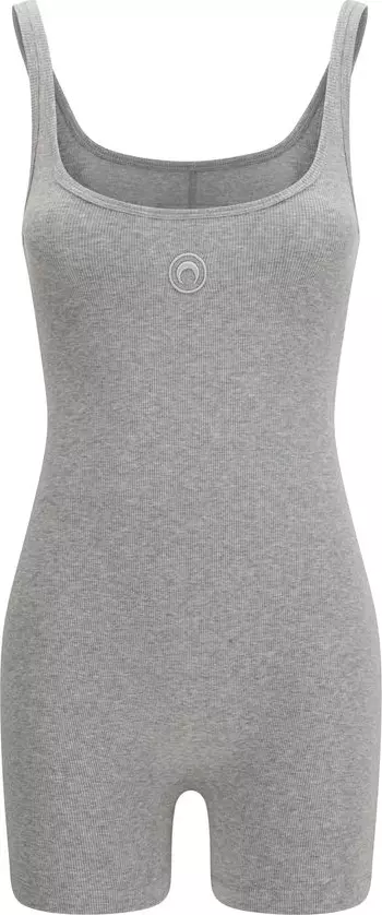 Gray Cotton Jumpsuit