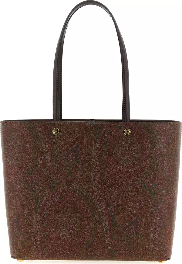 Brown Cotton Tote Bag