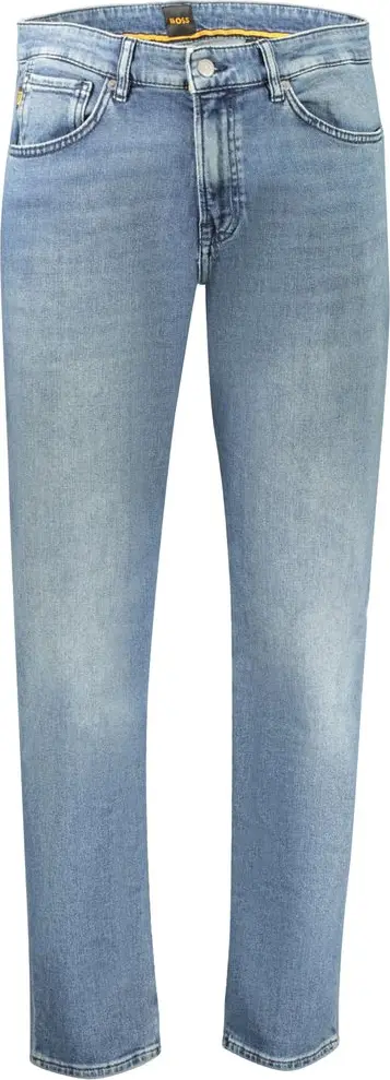 Blue Cotton Men's Regular-Fit Jeans