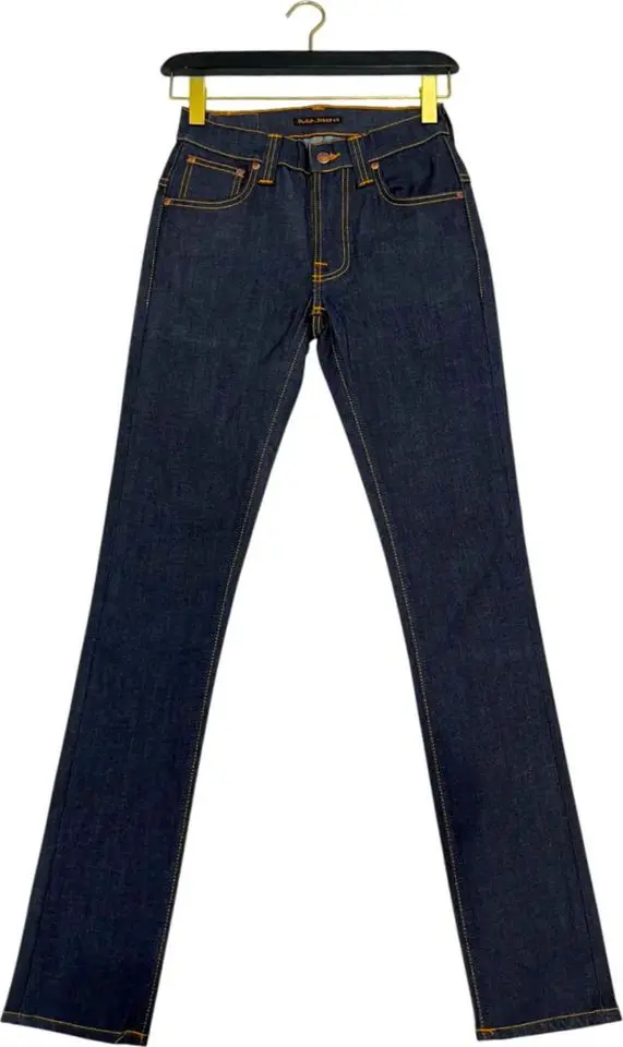 Blue Cotton Jeans Denim
