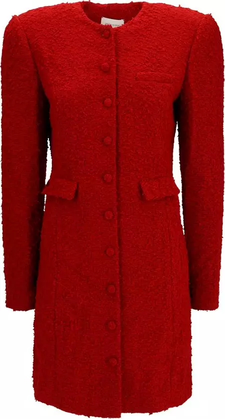 Red Polyamide Casual Dress