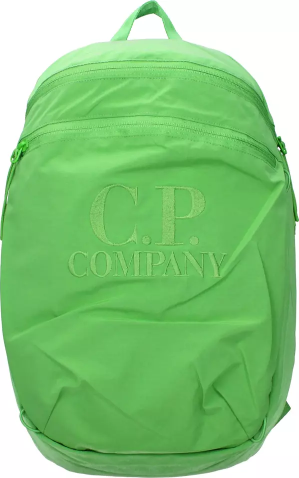 Green Fabric Backpack